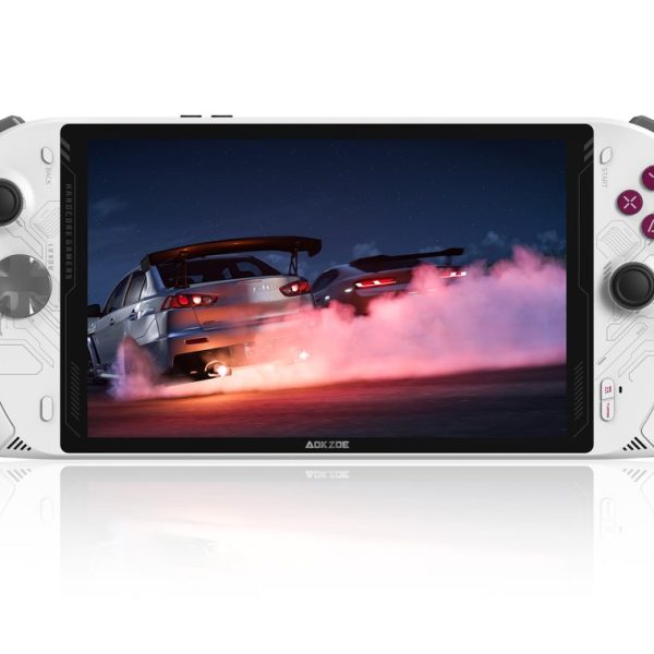 AOKZOE A1 Windows 11 Portable Pc Gaming Console ( 16 GB RAM , 1TB Memory ) - Lunar White