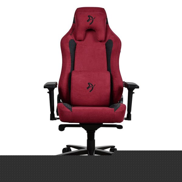 Arozzi Vernazza Supersoft™ Fabric chair - Bordeaux ( Installation not included )