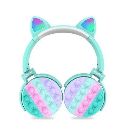 Auricular Ledstar Bluetooth CAT Popit CT-950 - Blue