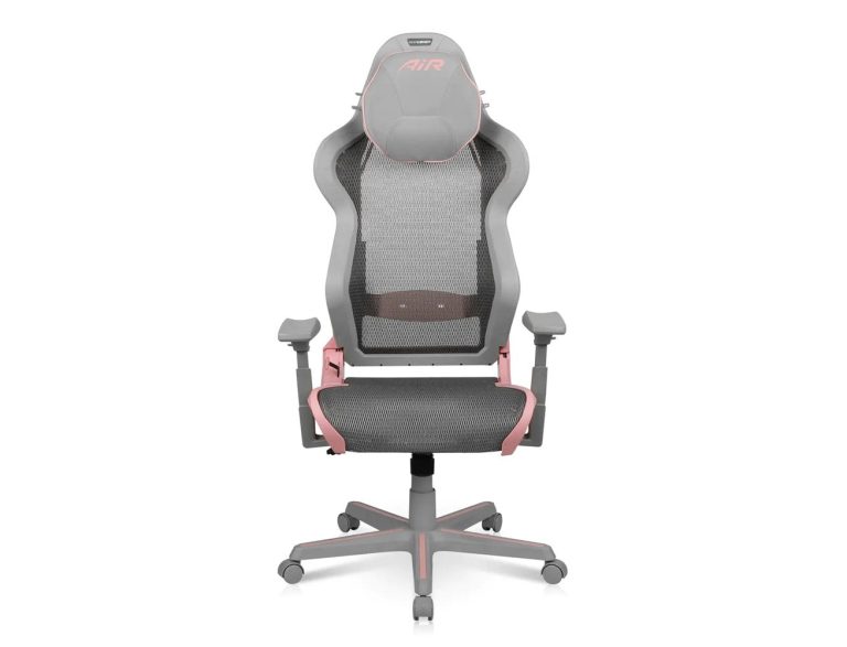 DXRacer Air Series Gaming Chair - Pink/Grey ( Installation not included )