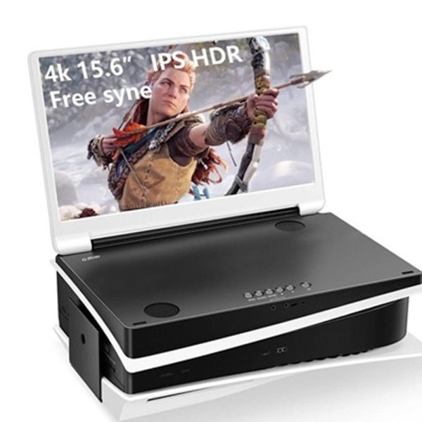 G-Story 15.6" IPS 4k 60Hz Ps5 Portable Monitor Gaming Display Integrated