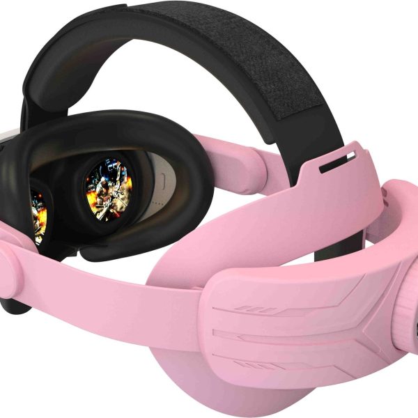 Gamax Meta Quest 3 Head Strap Elite Style - Pink