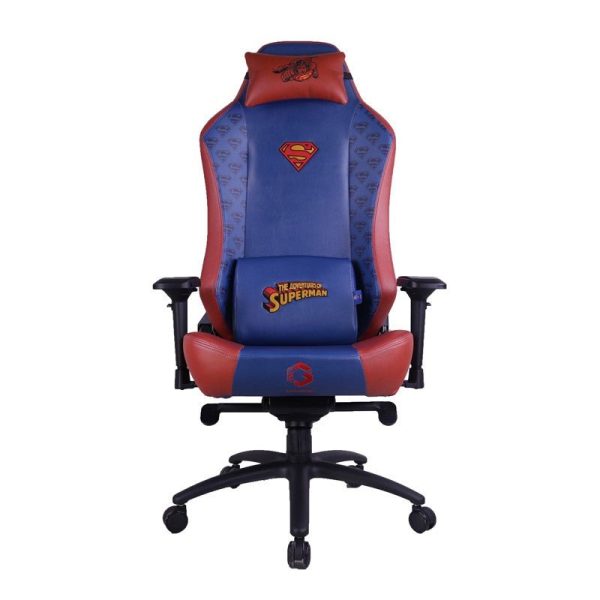 GAMEON Licensed Gaming Chair With Adjustable 4D Armrest & Metal Base - Superman ( Installation not included )