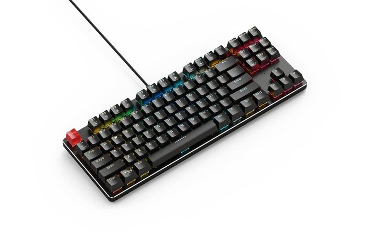 Glorious GMMK Tenkeyless Prebuilt RGB Gaming keyboard - Black