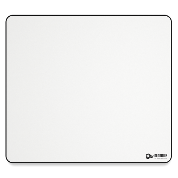 Glorious XL Gaming Mouse Pad 16"X18" - White Edition