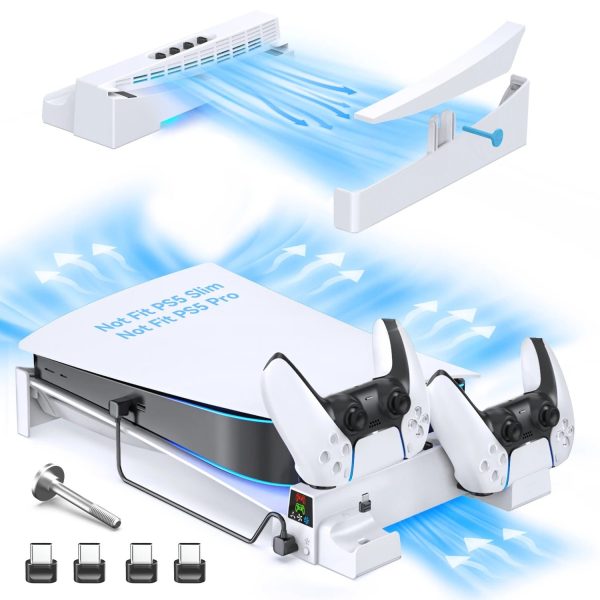 Oivo Horizontal Stand For P5 Disc & Digital Edition - White