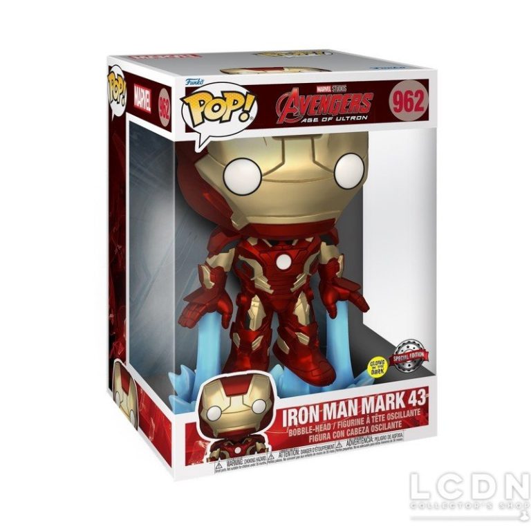 POP 10": MARVEL- AVENGERS AGE OF ULTRON IRON MAN MARK 43 (GW) (EXC)