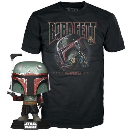 Pop & Tee! Movies: Star Wars - Boba Fett (XL)