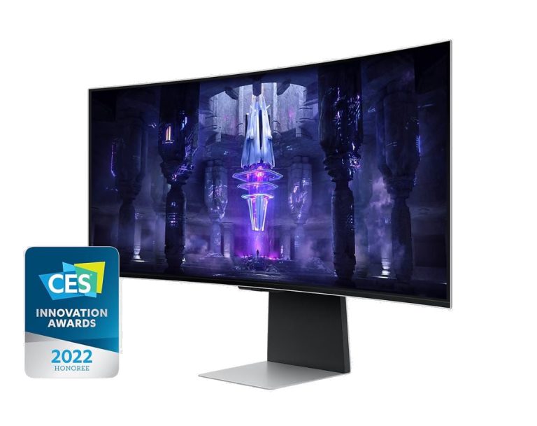 Samsung Odyssey 34″,QHD,175Hz,OLED Smart Curved Gaming Monitor -LS34BG850NMXUE